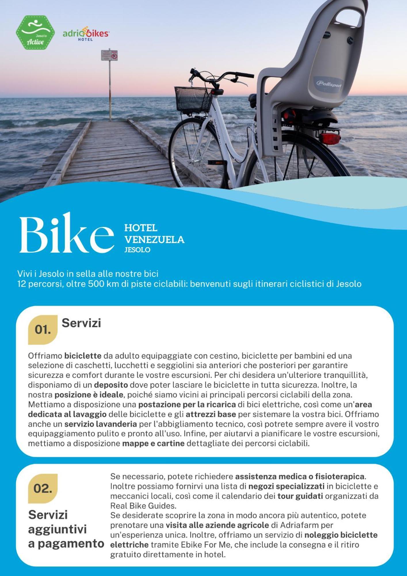 Hotel Venezuela Lido di Jesolo Eksteriør bilde